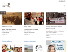 Tablet Screenshot of antropologiavisual.net